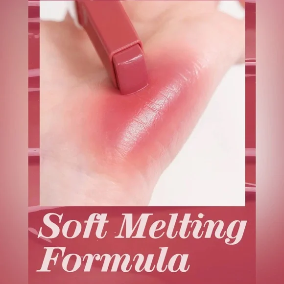 touch in Sol Fleur Vegan Again Juicy Plumping Lipstick- soft pink beige, volume - Picture 6 of 9